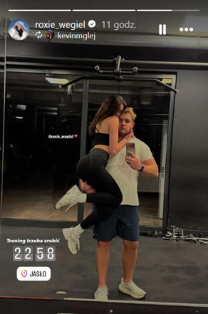 Roksana Węgiel i Kevin Mglej