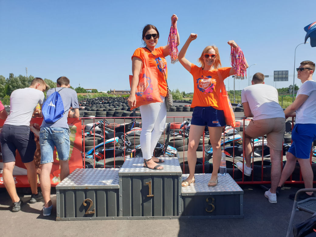 Eska Summer City na torze kartingowym Sadkarting