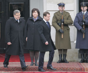 Miedwiediew w Polsce 