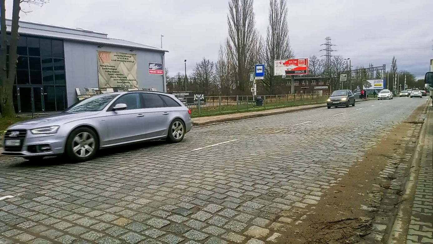 Ulica Cukrowa w Szczecinie to prawdziwy koszmar kierowców