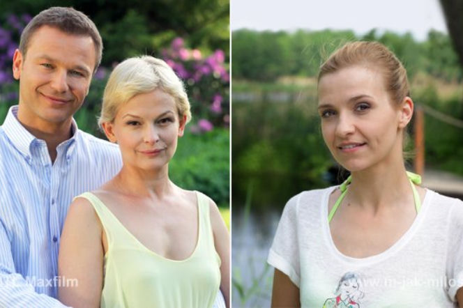M jak MIŁOŚĆ, odc. 940. Marta (Dominika Ostałowska) i Andrzej Budzyński (Krystian Wieczorek), Małgosia Chodakowska (Joanna Koroniewska)