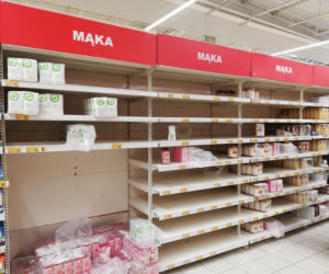 Koronawirus. Bydgoszczanie szturmują sklepy! Z półek znika żywność 