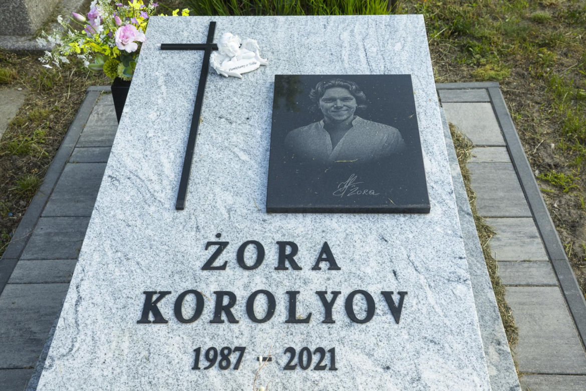 Żora Korolyov - tak wygląda jego grób