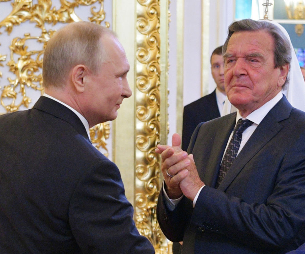 Władimir Putin, Gerhard Schroeder