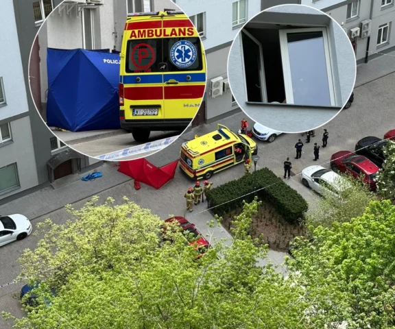Dramat w centrum stolicy. 60-latka wypadła z szóstego piętra