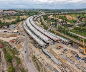 Budowa węzła Mistrzejowice na S7
