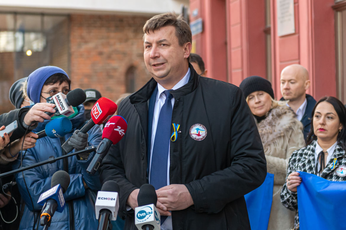 Wrocław solidarny z narodem ukraińskim. „Wrocław jest Waszym domem”