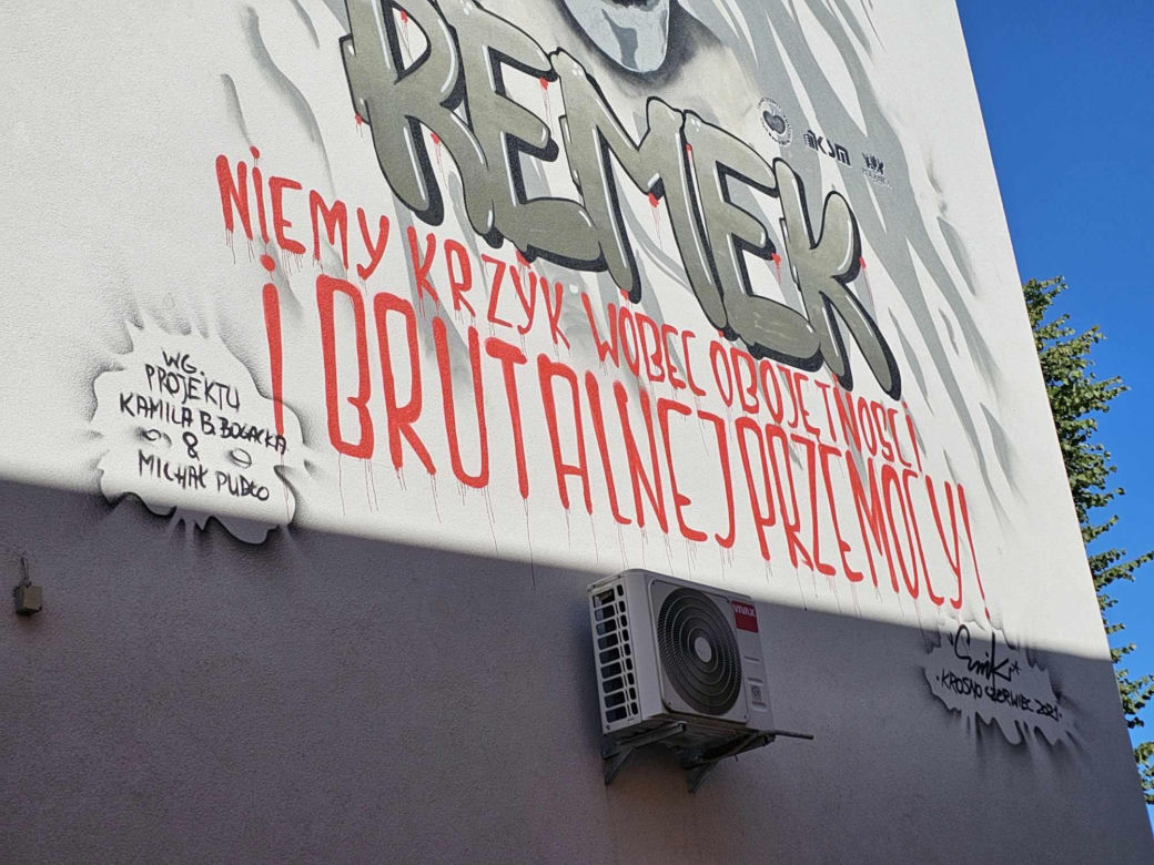 Mural Remka w Krośnie [GALERIA]