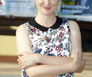 Ranczo. Cezary Żak na znów na planie z serialową córką. Klaudia (Marta Chodorowska) to już dojrzała kobieta
