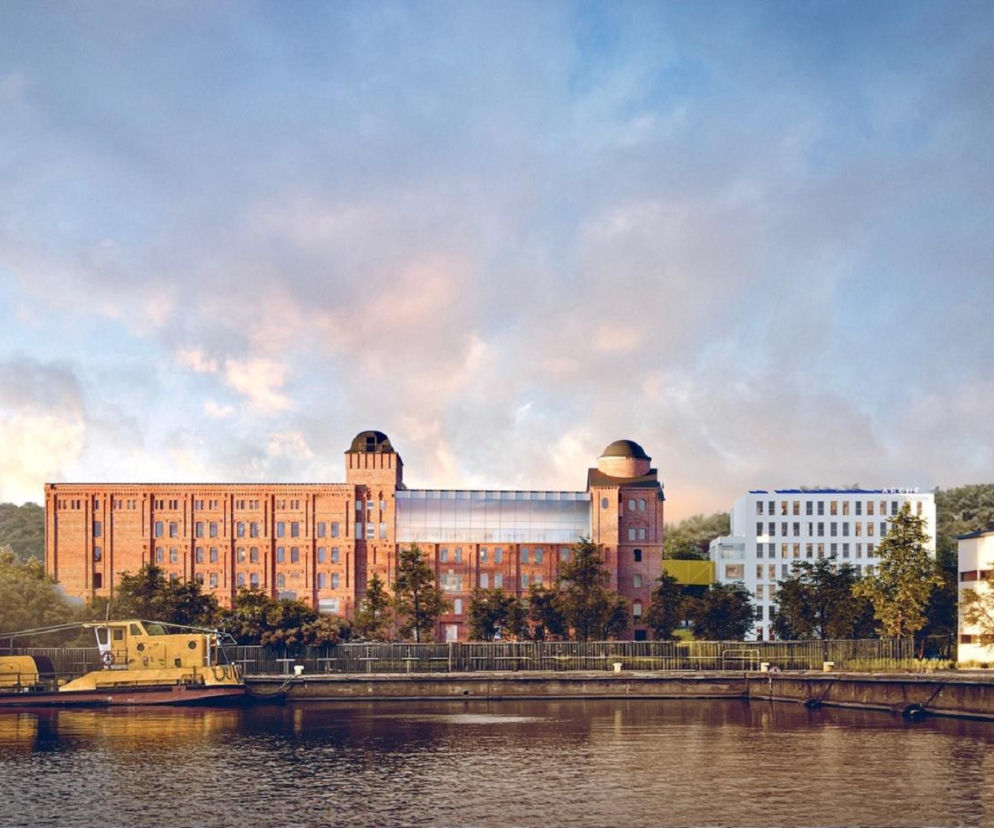 Powstaje hotel Arche Olejarnia Szczecin. Obiekt przemysłowy zyska nowe życie