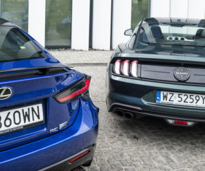 Lexus RC F Carbon 5.0 V8 vs. Ford Mustang Bullitt 5.0 V8