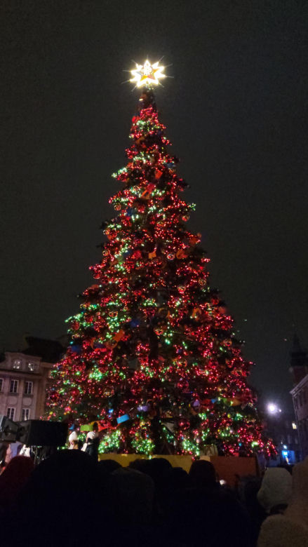 W Warszawie rozbłysła świąteczna iluminacja