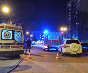 Kilka zastępów straży pożarnej, policja, pogotowie i ratownictwo chemiczne. Akcja strażaków w Bieńczycach