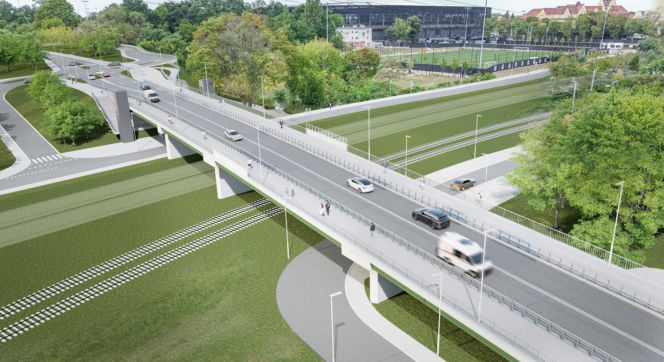 Nowy wiadukt na ul. Jagiellońskiej