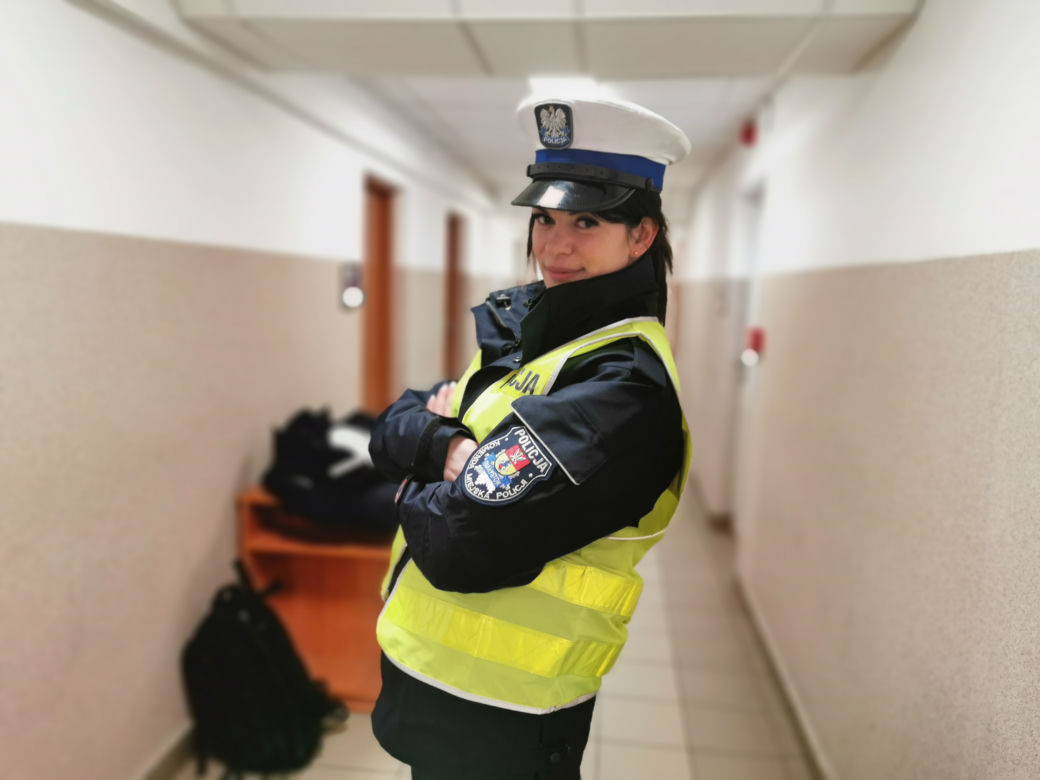 Policjantki z Komendy Miejskiej Policji w Białymstoku