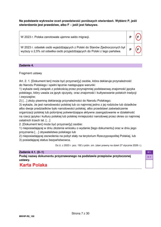 Matura 2026 WOS rozszerzony: WSZYSTKIE odpowiedzi do arkusza CKE 12.05.2026