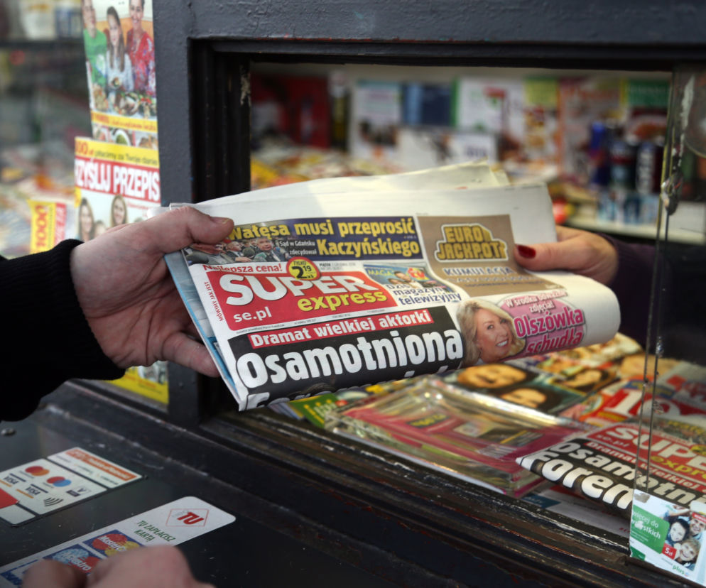Co można kupić w kiosku? Gazety, papier toaletowy, batony i AMFETAMINĘ!