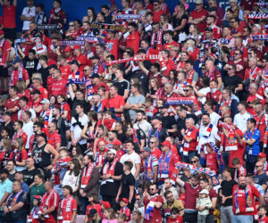 Wisła Kraków - Wrexham. Kibice