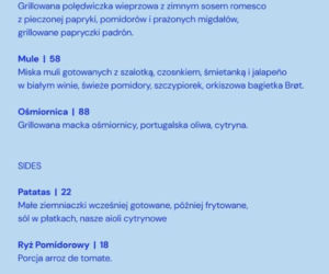 Restauracja Jana Bednarka | Menu