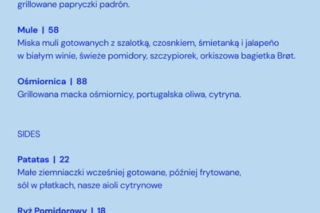Restauracja Jana Bednarka | Menu