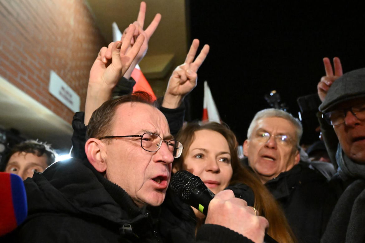 Wyjście Mariusza Kamińskiego na wolność