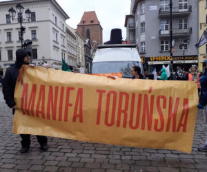 Toruń miał swoją manifestację feministyczną. Zobacz jak wyglądała