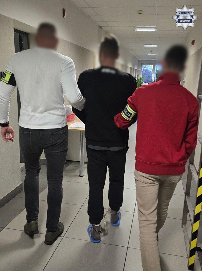 Zatrzymanie kierowcy, który potrącił przechodniów