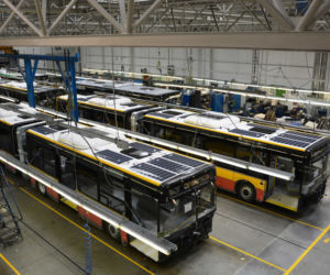 Autobusy na baterie słoneczne