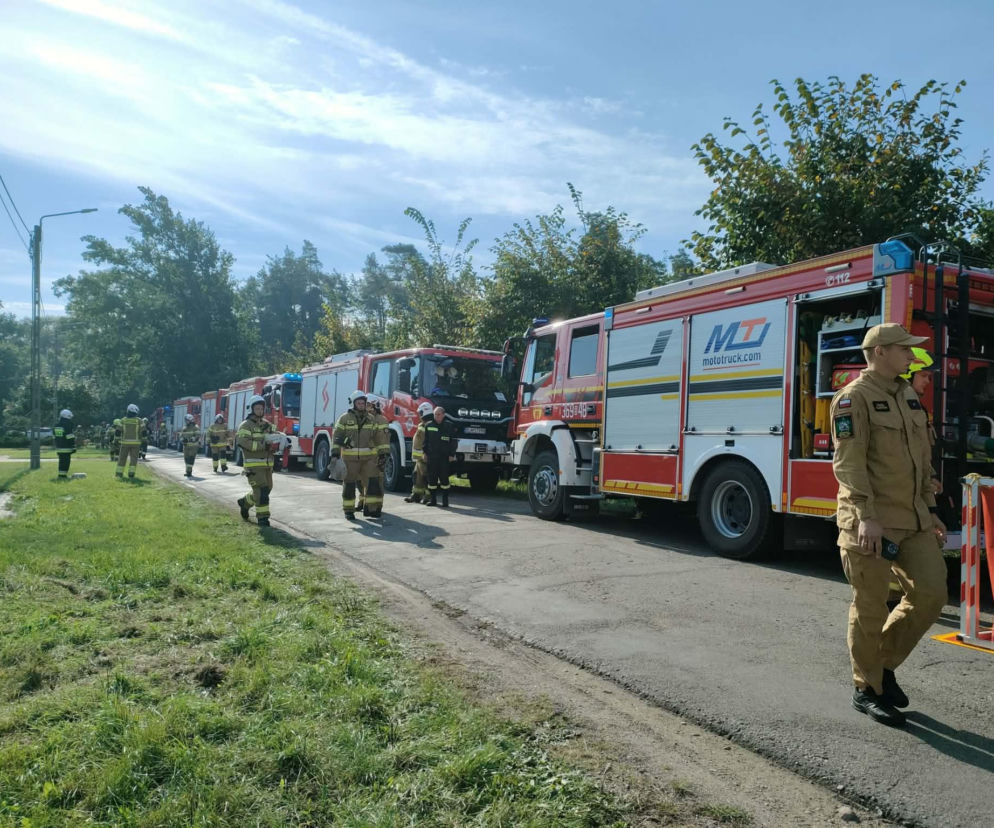 Leśny Front. Największe ćwiczenia strażaków od lat w powiecie łomżyńskim
