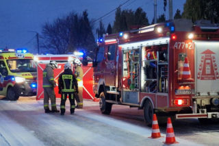 Turze Rogi: BMW uderzyło w ogrodzenie. Kierowca nie żyje!