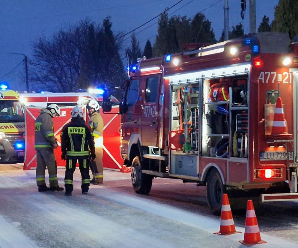 Turze Rogi: BMW uderzyło w ogrodzenie. Kierowca nie żyje!