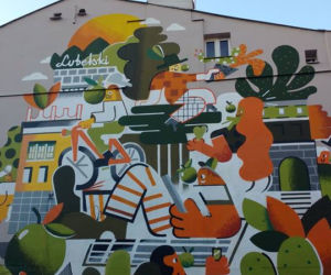 Nowy mural w Lublinie