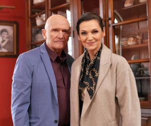 Pierwsza miłość odcinek 3397. Izabela (Olga Bończyk), Edward (Marek Siudym)