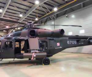 Pierwszy śmigłowiec AW-149 z polskiej produkcj
