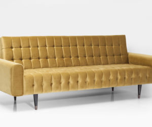 Miodowa królowa. Sofa Milchbar, sfmeble.pl