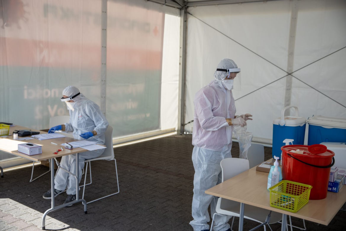 Punkt pobrań odpłatnych testów na koronawirus
