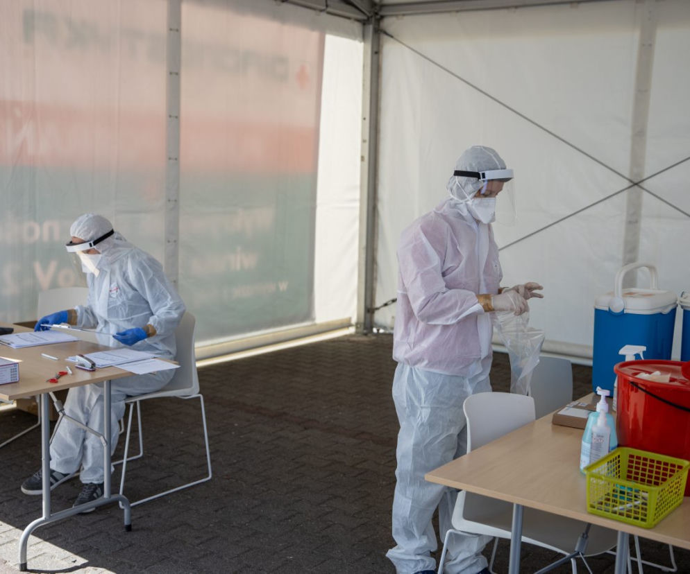 Punkt pobrań odpłatnych testów na koronawirus