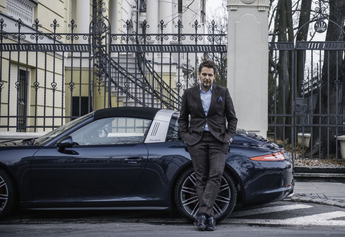 Wojciech Modest Amaro jeździ Porsche 911 Targa 4S