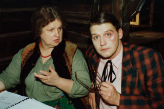 Stanisława Celińska z rodziną