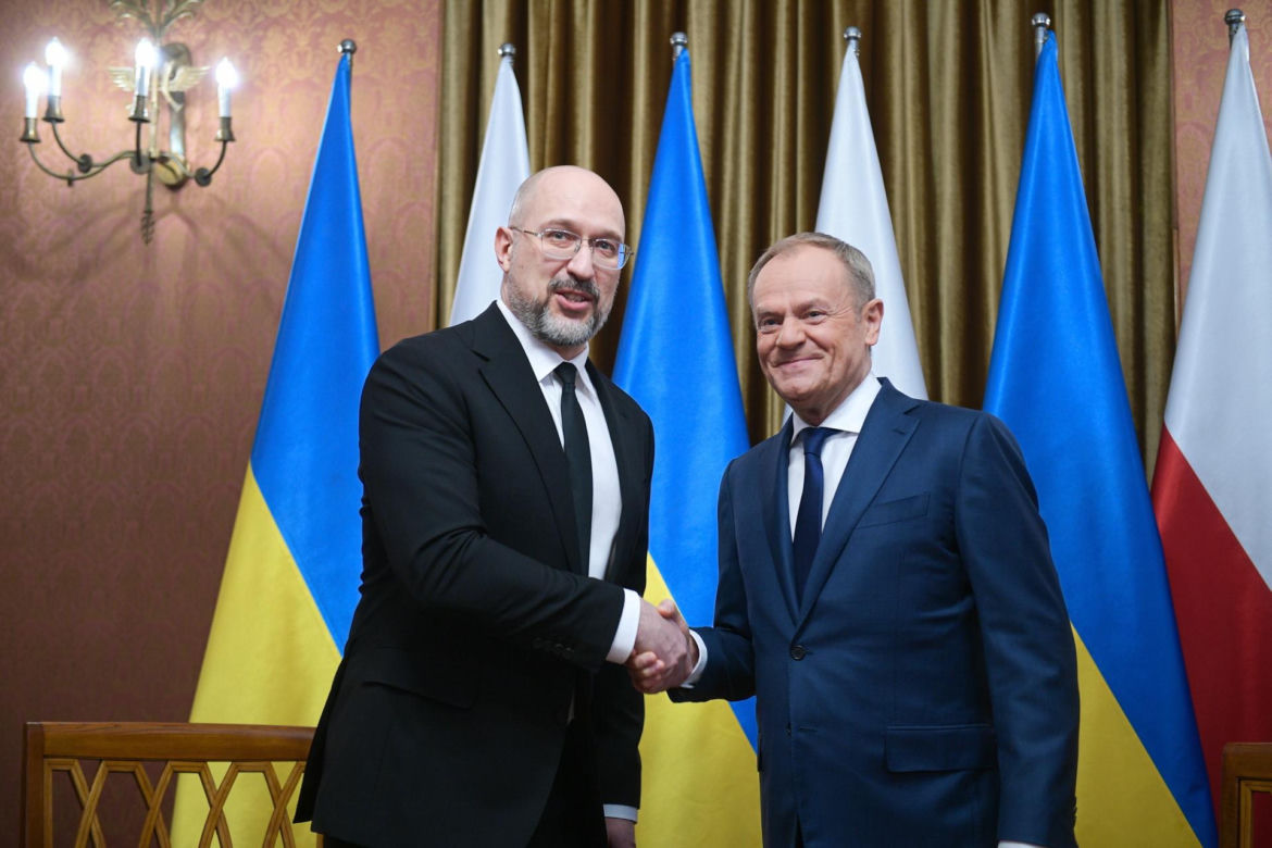 Spotkanie premierów Ukrainy i Polski