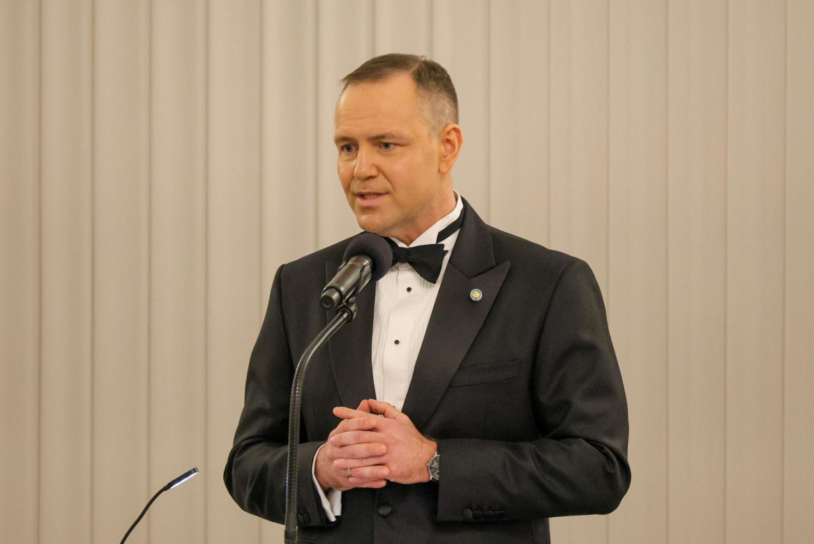 Obiad na cześć szwedzkiej pary królewskiej