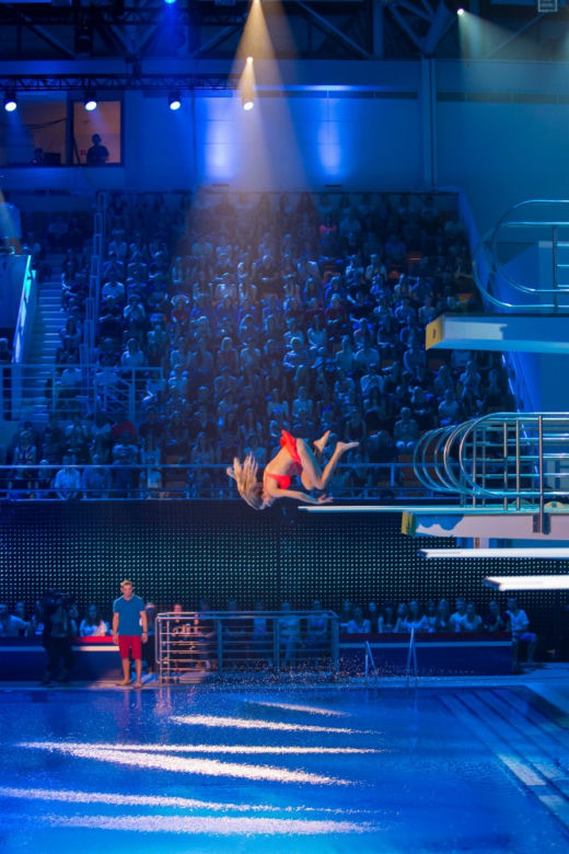 Celebrity Splash, odcinek 1, OLA CIUPA