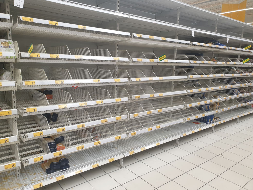 Koronawirus. Szał zakupów w Płocku! W sklepach zabraknie chyba niedługo półek [GALERIA]