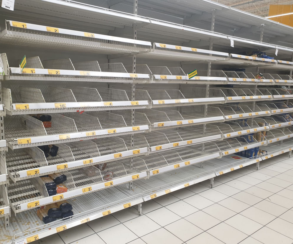 Koronawirus. Szał zakupów w Płocku! W sklepach zabraknie chyba niedługo półek [GALERIA]