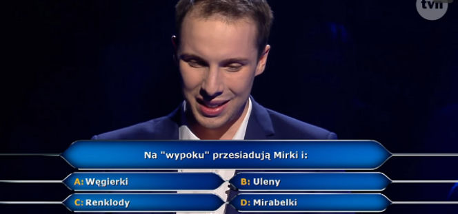 Co to wypok? Pytanie o wykop w Milionerach! 