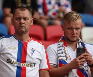 Górnik Zabrze - AS Monaco: Zdjęcia kibiców i zawodników z meczu eliminacji Ligi Konferencji