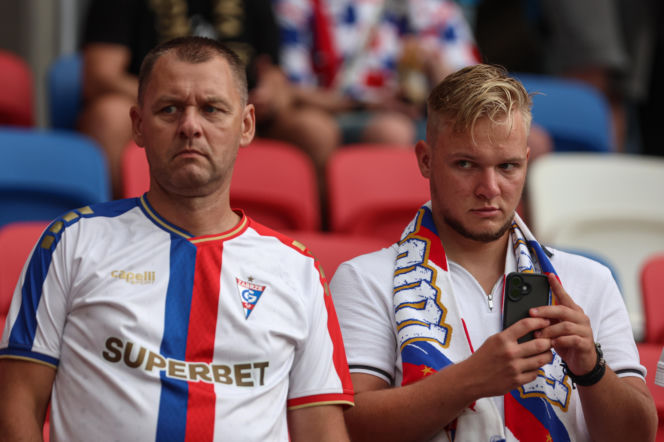Górnik Zabrze - AS Monaco: Zdjęcia kibiców i zawodników z meczu eliminacji Ligi Konferencji