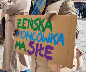 Ulicami Lublina przeszła po raz 6 Manifa. Tym razem - w geście solidarności z Ukrainą