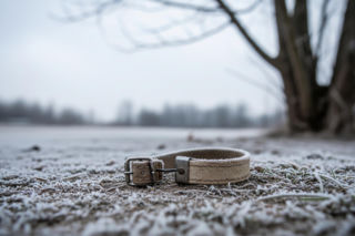 Szczeniak znaleziony w mrozie. Co stało się z porzuconym psem?