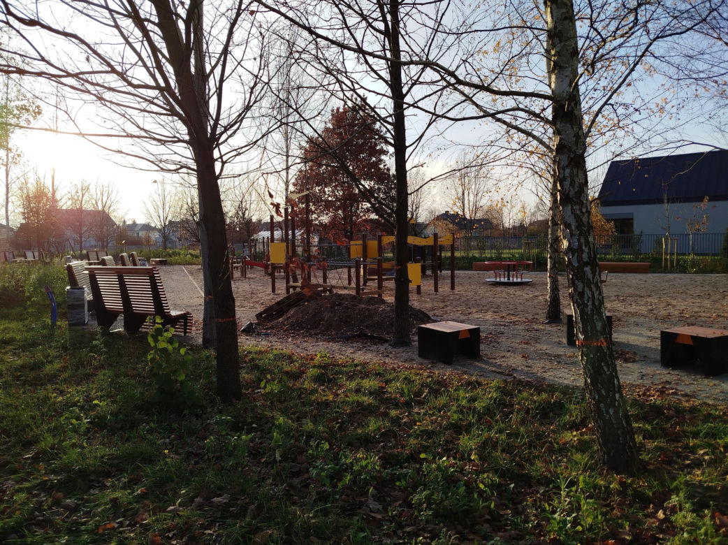 Park kieszonkowy Siedlce, ul. Traugutta
